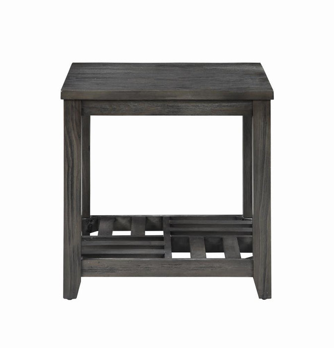 Cliffview 1-shelf Rectangular End Table Grey - Imperial Furniture (Las Vegas, NV) - Multi Location