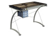Melo 3-Drawer Drafting Desk Champagne - Imperial Furniture (Las Vegas, NV) - Multi Location