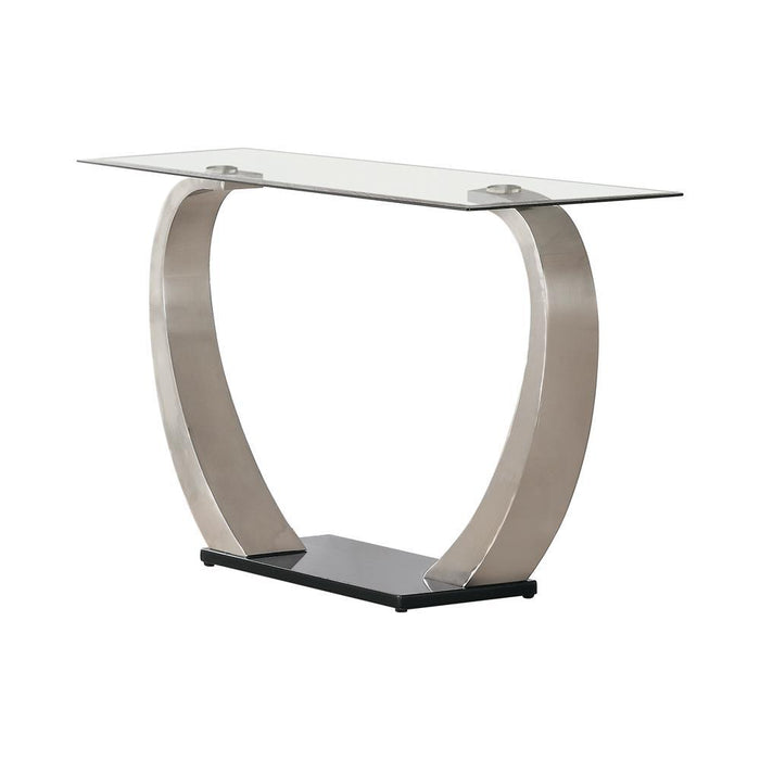 Pruitt Rectangular Sofa Table Satin - Imperial Furniture (Las Vegas, NV) - Multi Location