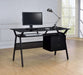 Weaving 2-drawer Computer Desk Black - Imperial Furniture (Las Vegas, NV) - Multi Location