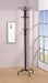 Collier 12-hook Coat Rack Black - Imperial Furniture (Las Vegas, NV) - Multi Location