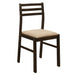 Bucknell 3-piece Dining Set with Drop Leaf Cappuccino and Tan - Imperial Furniture (Las Vegas, NV) - Multi Location