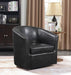 Turner Upholstery Sloped Arm Accent Swivel Chair Dark Brown - Imperial Furniture (Las Vegas, NV) - Multi Location
