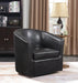 Turner Upholstery Sloped Arm Accent Swivel Chair Dark Brown - Imperial Furniture (Las Vegas, NV) - Multi Location