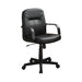 Minato Adjustable Height Office Chair Black - Imperial Furniture (Las Vegas, NV) - Multi Location
