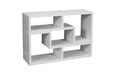 Velma Convertible TV Console and Bookcase White - Imperial Furniture (Las Vegas, NV) - Multi Location