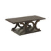 Shelly C-shaped Base Coffee Table Cappuccino - Imperial Furniture (Las Vegas, NV) - Multi Location