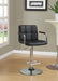 Palomar Adjustable Height Bar Stool Black and Chrome - Imperial Furniture (Las Vegas, NV) - Multi Location