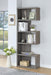 Joey 5-tier Bookcase Weathered Grey - Imperial Furniture (Las Vegas, NV) - Multi Location