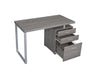 Brennan 3-drawer Office Desk Weathered Grey - Imperial Furniture (Las Vegas, NV) - Multi Location