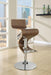 Covina Adjustable Bar Stool Walnut and Chrome - Imperial Furniture (Las Vegas, NV) - Multi Location