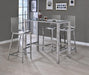 Juelia Bar Stools Chrome and Clear Acrylic (Set of 2) - Imperial Furniture (Las Vegas, NV) - Multi Location
