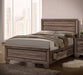 Kauffman California King, E.king, & Queen Panel Bed Washed Taupe - Imperial Furniture (Las Vegas, NV) - Multi Location