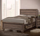 Kauffman California King, E.king, & Queen Panel Bed Washed Taupe - Imperial Furniture (Las Vegas, NV) - Multi Location