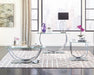 Danville U-shaped End Table Chrome - Imperial Furniture (Las Vegas, NV) - Multi Location