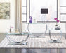 Danville U-shaped Coffee Table Chrome - Imperial Furniture (Las Vegas, NV) - Multi Location