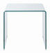 Ripley Square End Table Clear - Imperial Furniture (Las Vegas, NV) - Multi Location