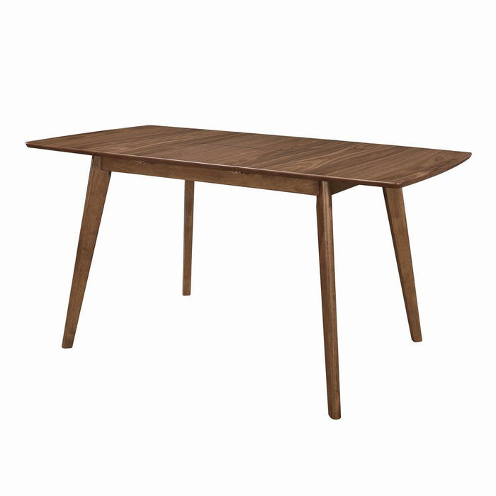 Alfredo Rectangular Dining Table Natural Walnut - Imperial Furniture (Las Vegas, NV) - Multi Location