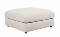 Serene Upholstered Rectangular Ottoman Beige - Imperial Furniture (Las Vegas, NV) - Multi Location