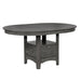 Lavon Dining Table with Storage Medium Grey - Imperial Furniture (Las Vegas, NV) - Multi Location