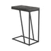 Sergio Chevron Rectangular Accent Table Rustic Grey - Imperial Furniture (Las Vegas, NV) - Multi Location