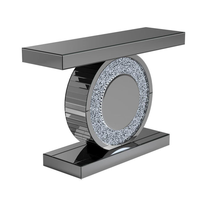 Bergenia Rectangular Console Table Silver - Imperial Furniture (Las Vegas, NV) - Multi Location