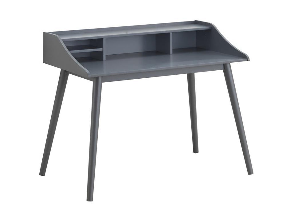 Percy 4-compartment Writing Desk Grey - Imperial Furniture (Las Vegas, NV) - Multi Location