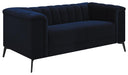 Chalet Tuxedo Arm Loveseat Blue - Imperial Furniture (Las Vegas, NV) - Multi Location