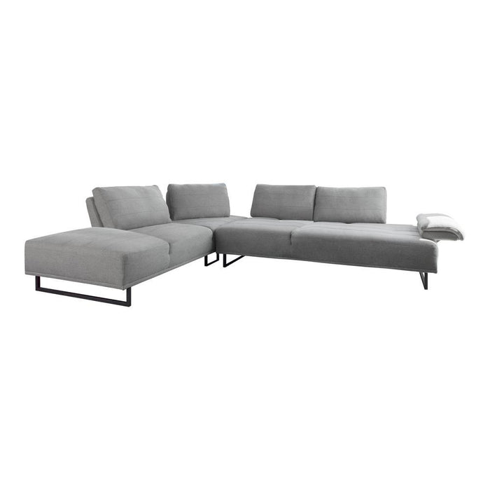 Arden 2-piece Adjustable Back Sectional Taupe - Imperial Furniture (Las Vegas, NV) - Multi Location