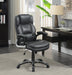 Nerris Adjustable Height Office Chair with Padded Arm Grey and Black - Imperial Furniture (Las Vegas, NV) - Multi Location
