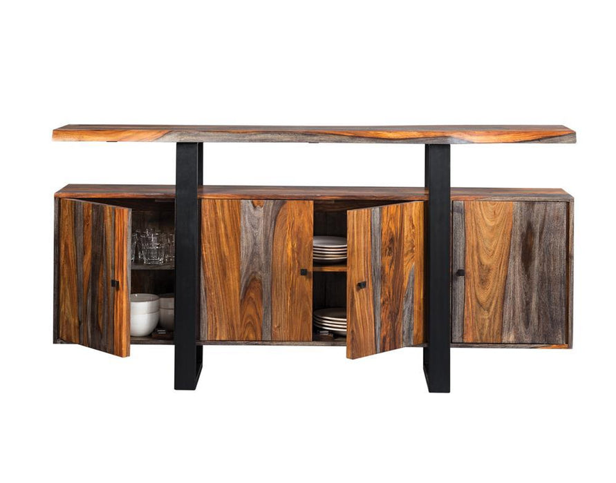 Ditman Server Grey and Black - Imperial Furniture (Las Vegas, NV) - Multi Location