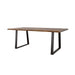 Ditman Live Edge Dining Table Grey Sheesham and Black - Imperial Furniture (Las Vegas, NV) - Multi Location