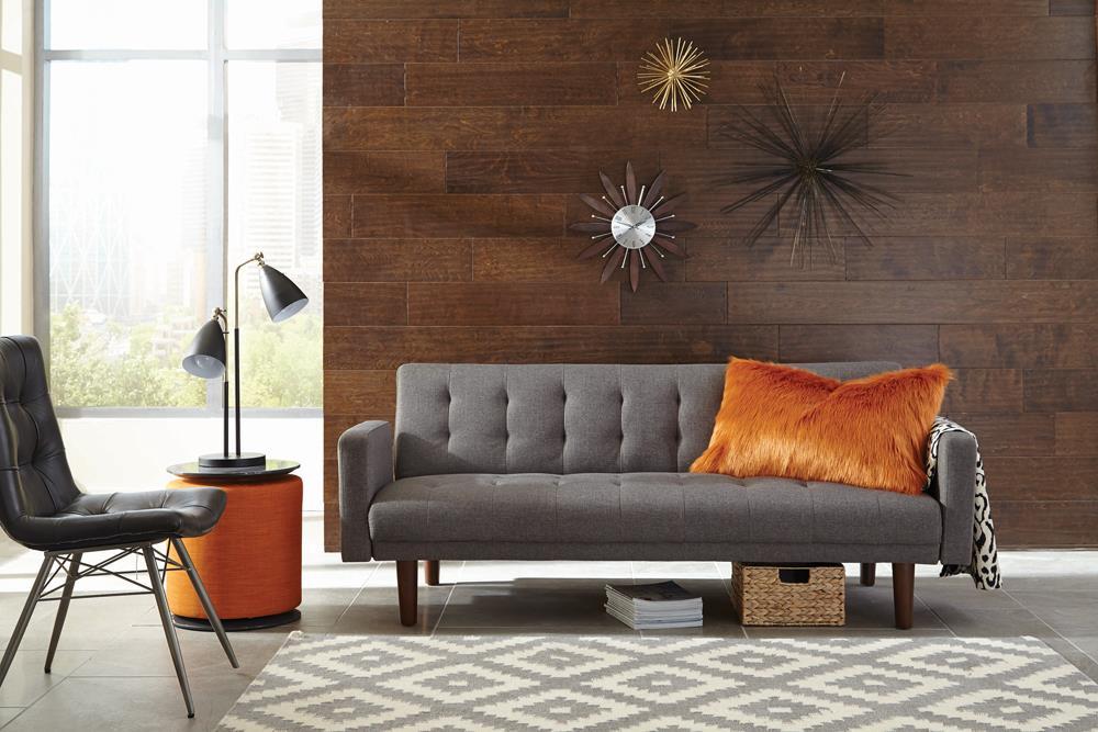 Sommer Tufted Sofa Bed Grey - Imperial Furniture (Las Vegas, NV) - Multi Location