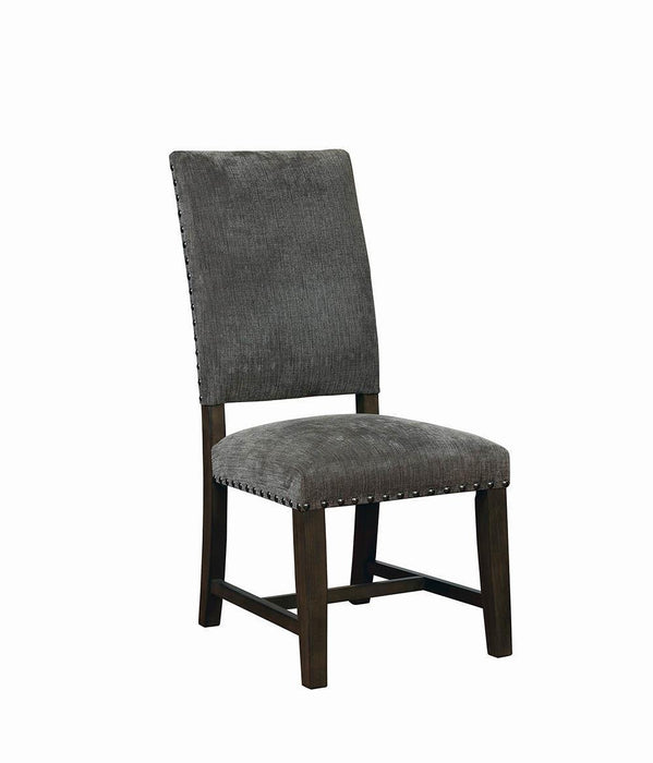 Twain Upholstered Side Chairs Warm Grey (Set of 2) - Imperial Furniture (Las Vegas, NV) - Multi Location