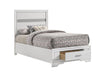 Miranda Full & Twin Storage Bed White - Imperial Furniture (Las Vegas, NV) - Multi Location