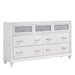 Barzini 7-drawer Dresser White - Imperial Furniture (Las Vegas, NV) - Multi Location