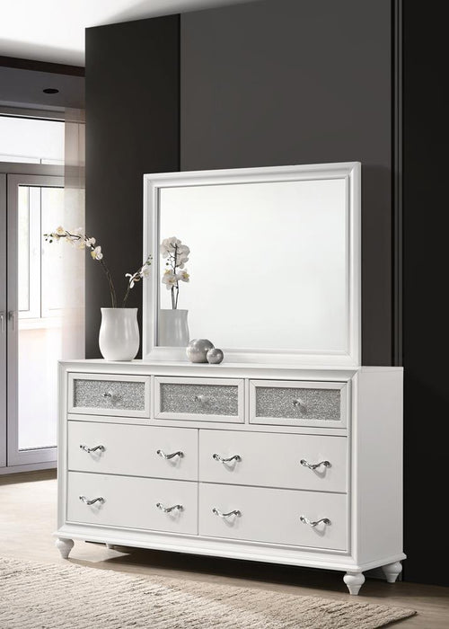 Barzini 7-drawer Dresser White - Imperial Furniture (Las Vegas, NV) - Multi Location