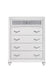 Barzini 5-drawer Chest White - Imperial Furniture (Las Vegas, NV) - Multi Location
