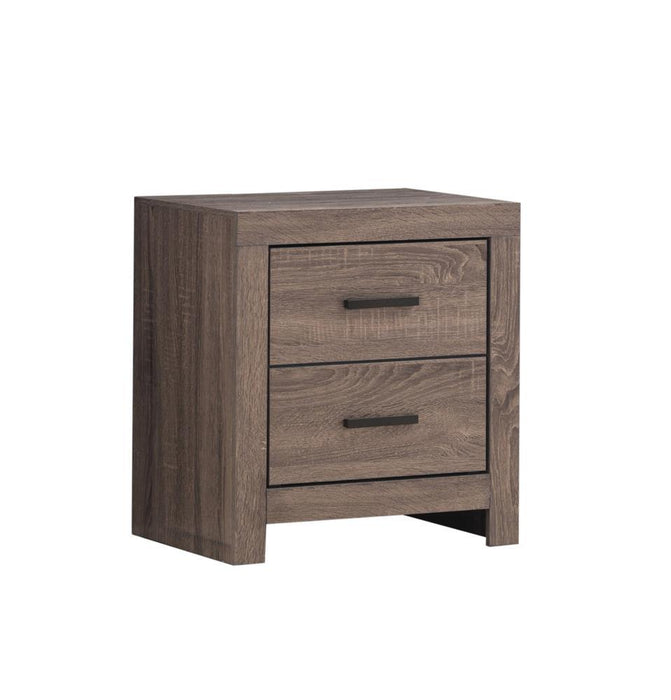 Brantford 2-drawer Nightstand Barrel Oak - Imperial Furniture (Las Vegas, NV) - Multi Location