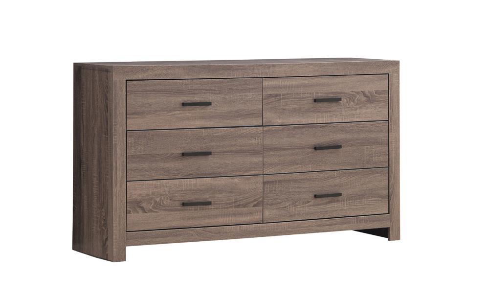 Brantford 6-drawer Dresser Barrel Oak - Imperial Furniture (Las Vegas, NV) - Multi Location