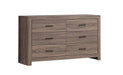 Brantford 6-drawer Dresser Barrel Oak - Imperial Furniture (Las Vegas, NV) - Multi Location