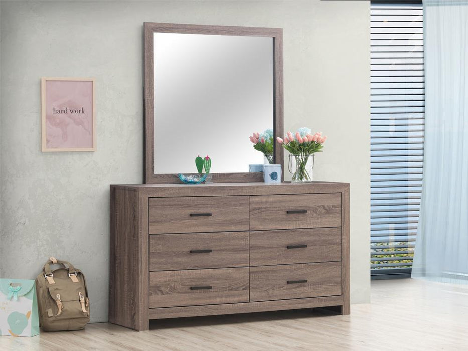 Brantford 6-drawer Dresser Barrel Oak - Imperial Furniture (Las Vegas, NV) - Multi Location
