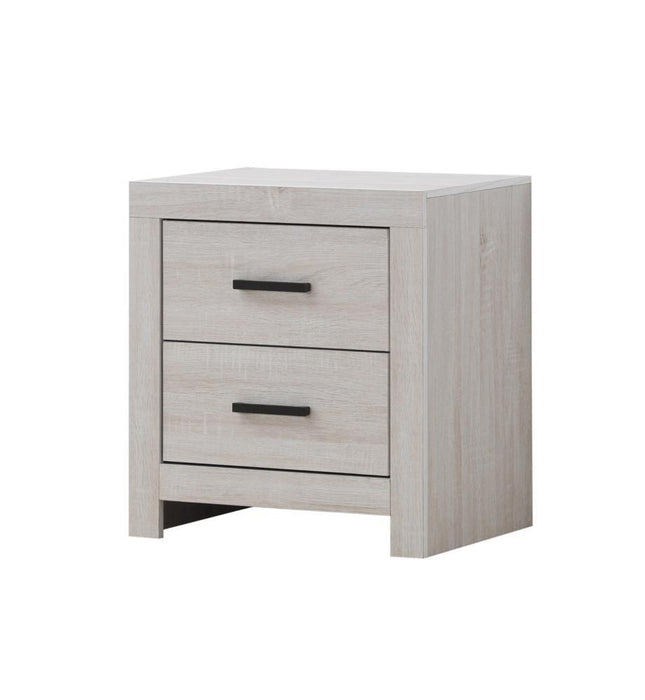 Brantford 2-drawer Nightstand Coastal White - Imperial Furniture (Las Vegas, NV) - Multi Location