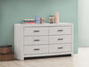 Brantford 6-drawer Dresser Coastal White - Imperial Furniture (Las Vegas, NV) - Multi Location