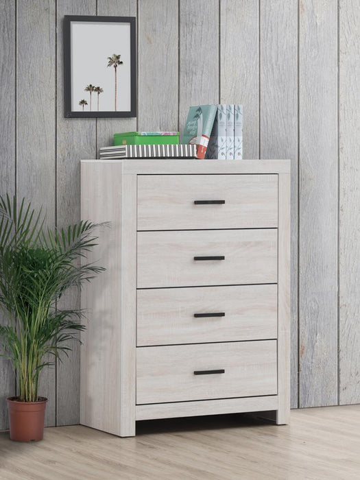Brantford 4-drawer Chest Coastal White - Imperial Furniture (Las Vegas, NV) - Multi Location