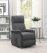 Herrera Power Lift Recliner with Wired Remote Charcoal - Imperial Furniture (Las Vegas, NV) - Multi Location