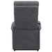 Herrera Power Lift Recliner with Wired Remote Charcoal - Imperial Furniture (Las Vegas, NV) - Multi Location