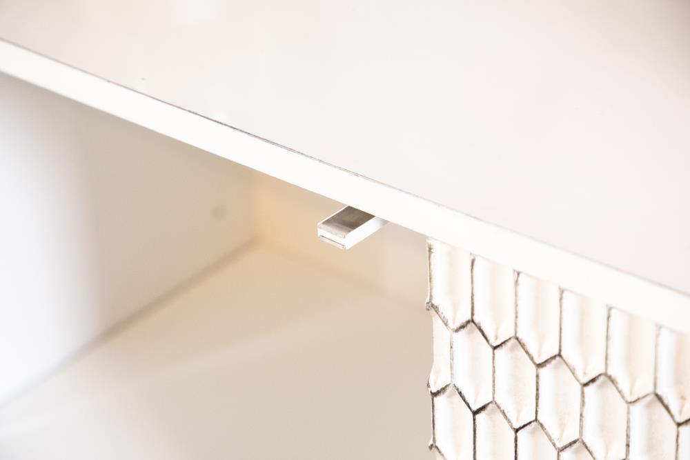 Gambon Rectangular 2-door Accent Cabinet White - Imperial Furniture (Las Vegas, NV) - Multi Location