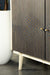 Ixora 2-door Accent Cabinet White Washed and Black - Imperial Furniture (Las Vegas, NV) - Multi Location