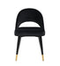Lindsey Arched Back Upholstered Side Chairs Black (Set of 2) - Imperial Furniture (Las Vegas, NV) - Multi Location